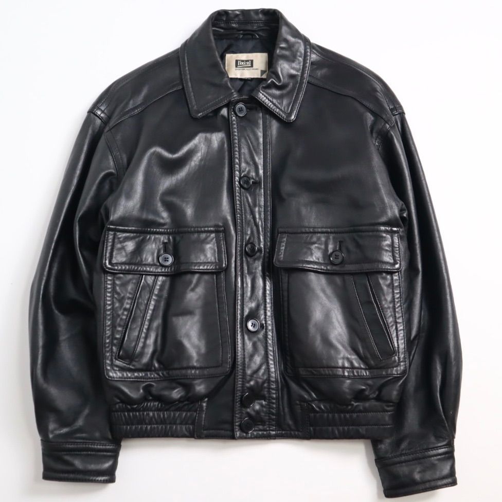 80s 90s レザージャケット ヴィンテージ 本革 Vintage DURBAN 80s 90s ヴィンテージ G1 A2 ラムレザー 羊革 レザー