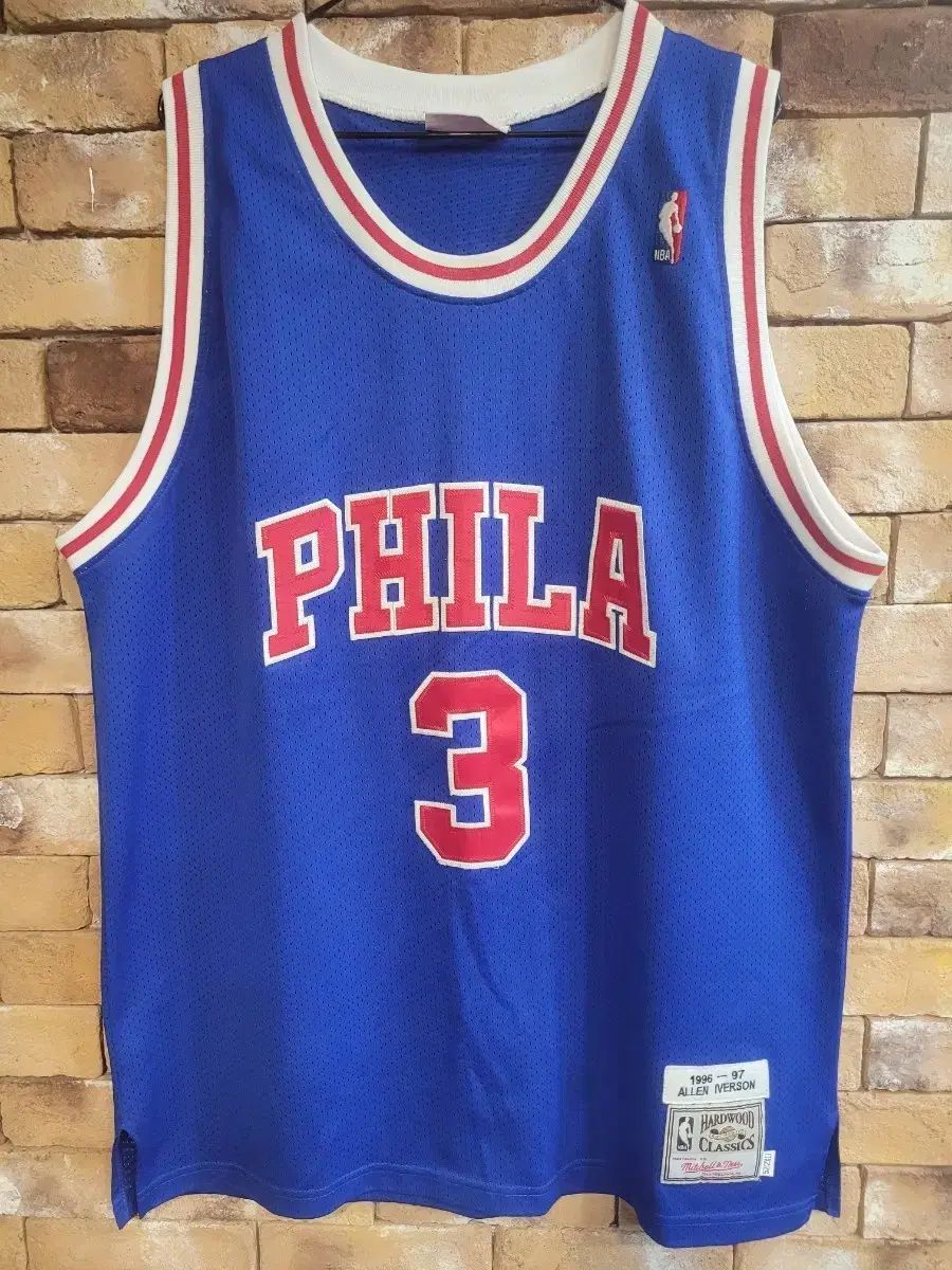ミッチェルアンドネス 96 97 アイバーソン NBA ジャージ 2XL