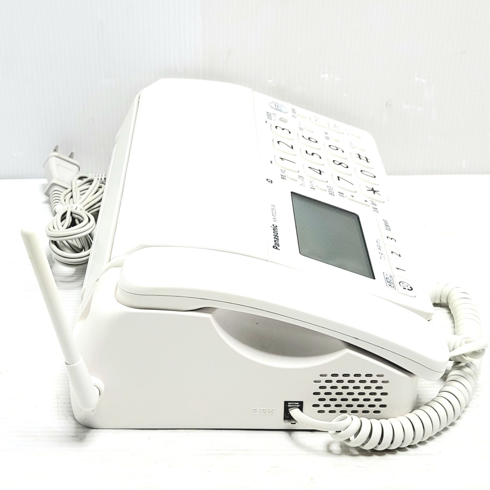 Panasonic パナソニック 電話機 子機 セットFAX KX-PD 205-W KX-FKD 404-W