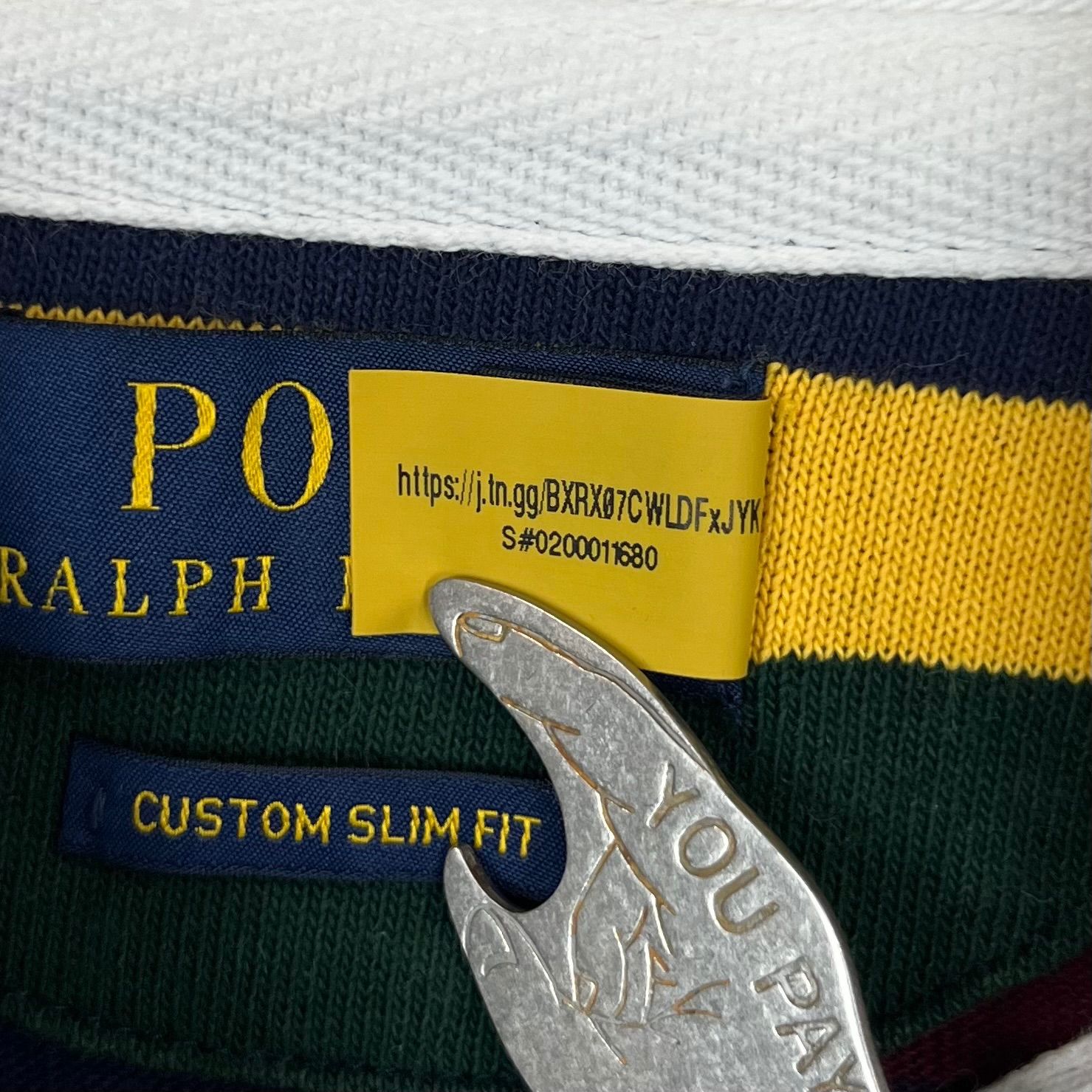 POLO RALPH LAUREN ポロ ラルフローレン 現行タグ QRコードタグ 長袖 