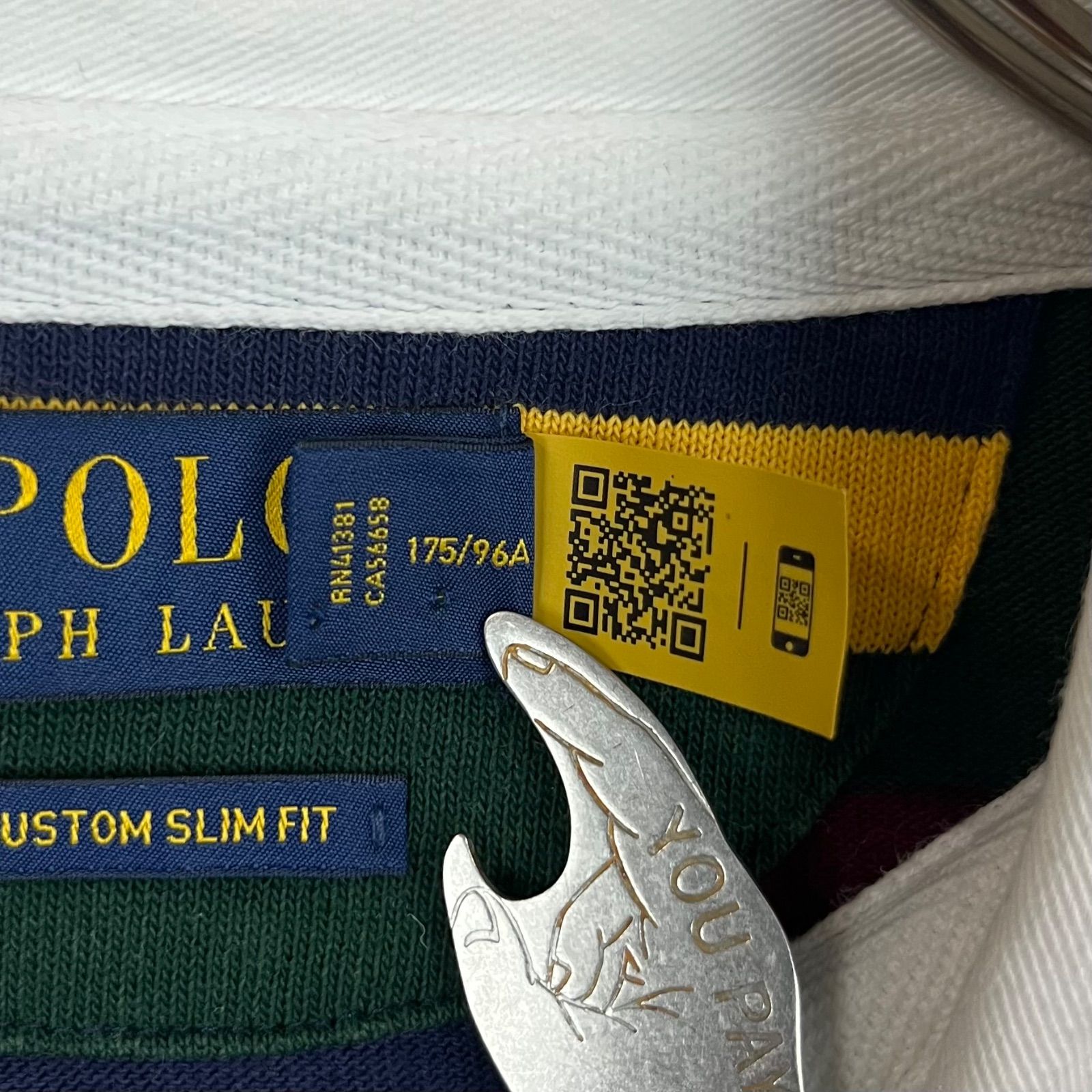POLO RALPH LAUREN ポロ ラルフローレン 現行タグ QRコードタグ 長袖 