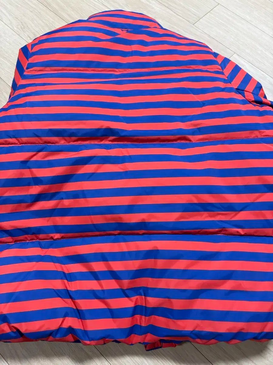 ミニロディーニ ストライプ ダウン アウター 128-134