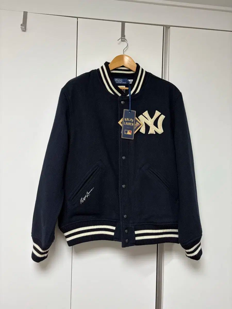 ポロ ラルフローレン ヤンキース ウール スタジャン XL