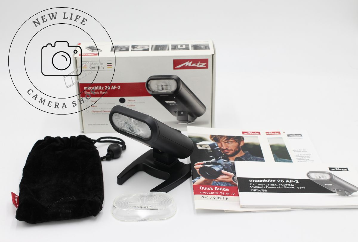 上品 Metz ストロボ mecablitz 26 AF-2 ペンタックス マルチインターフェース用 ガイドナンバー26 TTL対応 10874
