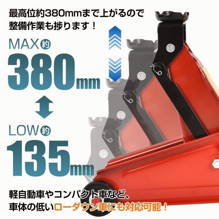 低床ジャッキ 工具