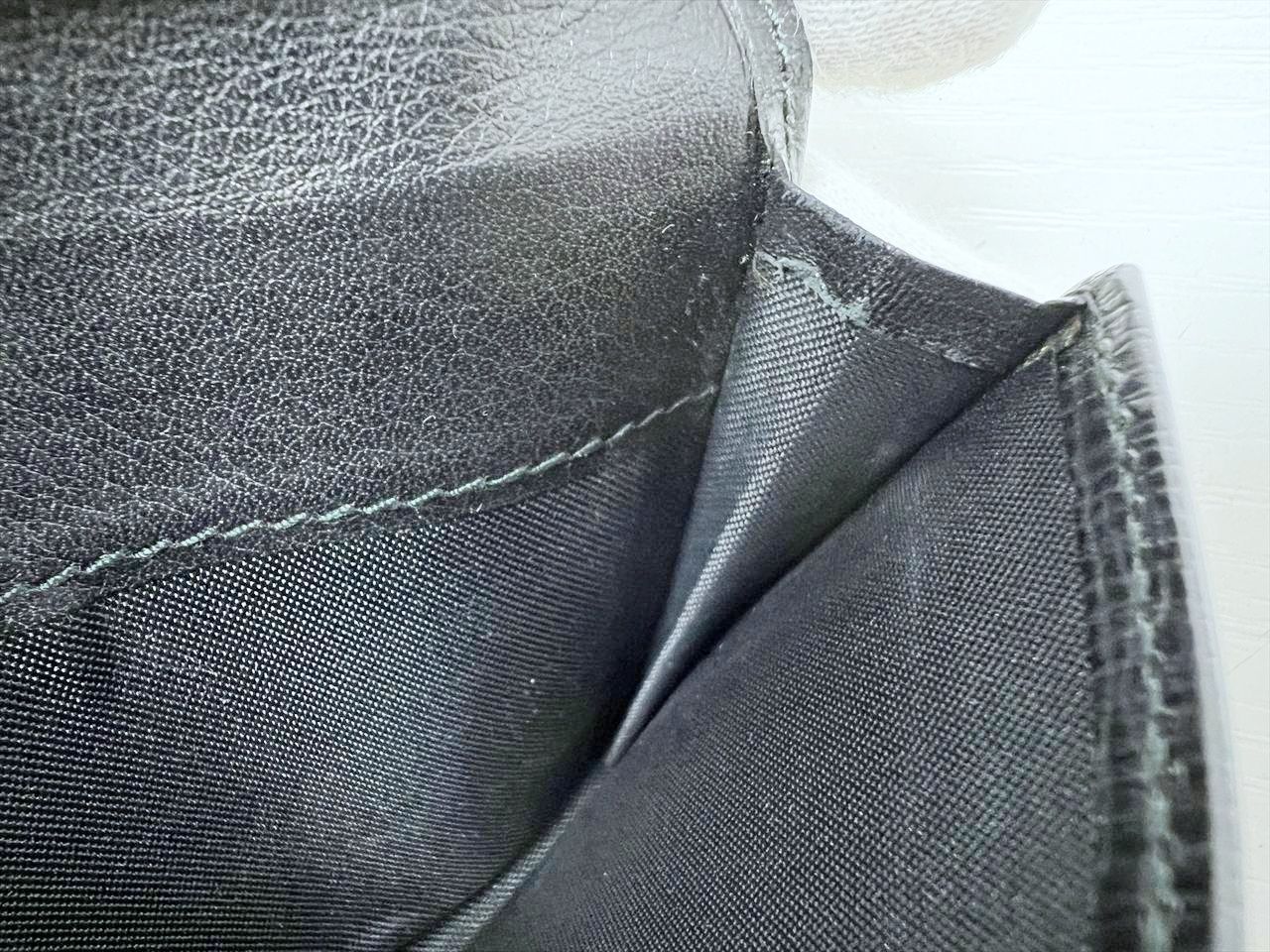  LOEWE ロエベ アナグラム レザー カードホルダー 名刺入れ 黒 名刺入れ 小物