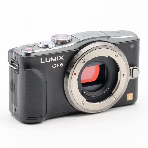 パナソニック ルミックス ミラーレス一眼カメラ GF 6 ボディ ブラック DMC K