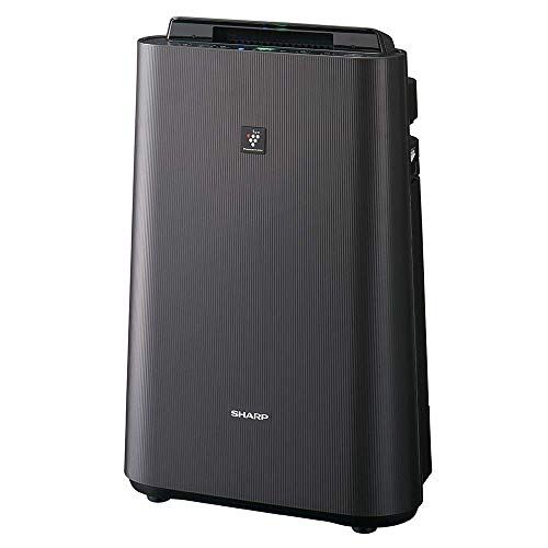 シャープ 加湿 空気清浄機 KC-J50C-H プラズマクラスター 7000 薄型デザイン 浮遊ウィルス 花粉 空気浄化 静電気抑制 PM2.5対応 空気清浄 23畳 加湿量500mL グレーki