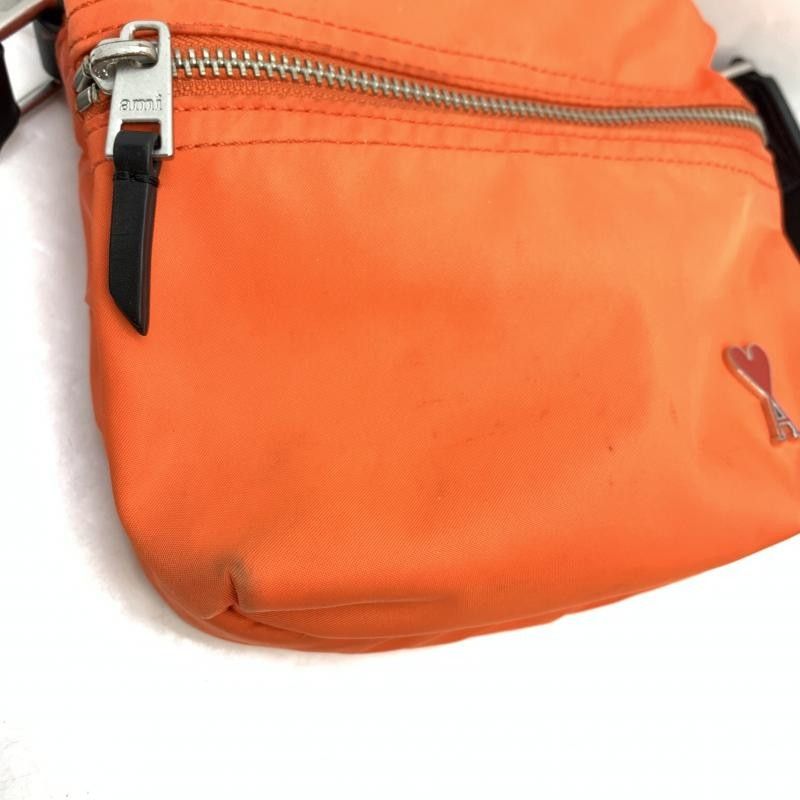 AMI Alexandre Mattiussi メッセンジャーバッグ オレンジ アミ アレクサンドルマテュッシ 92
