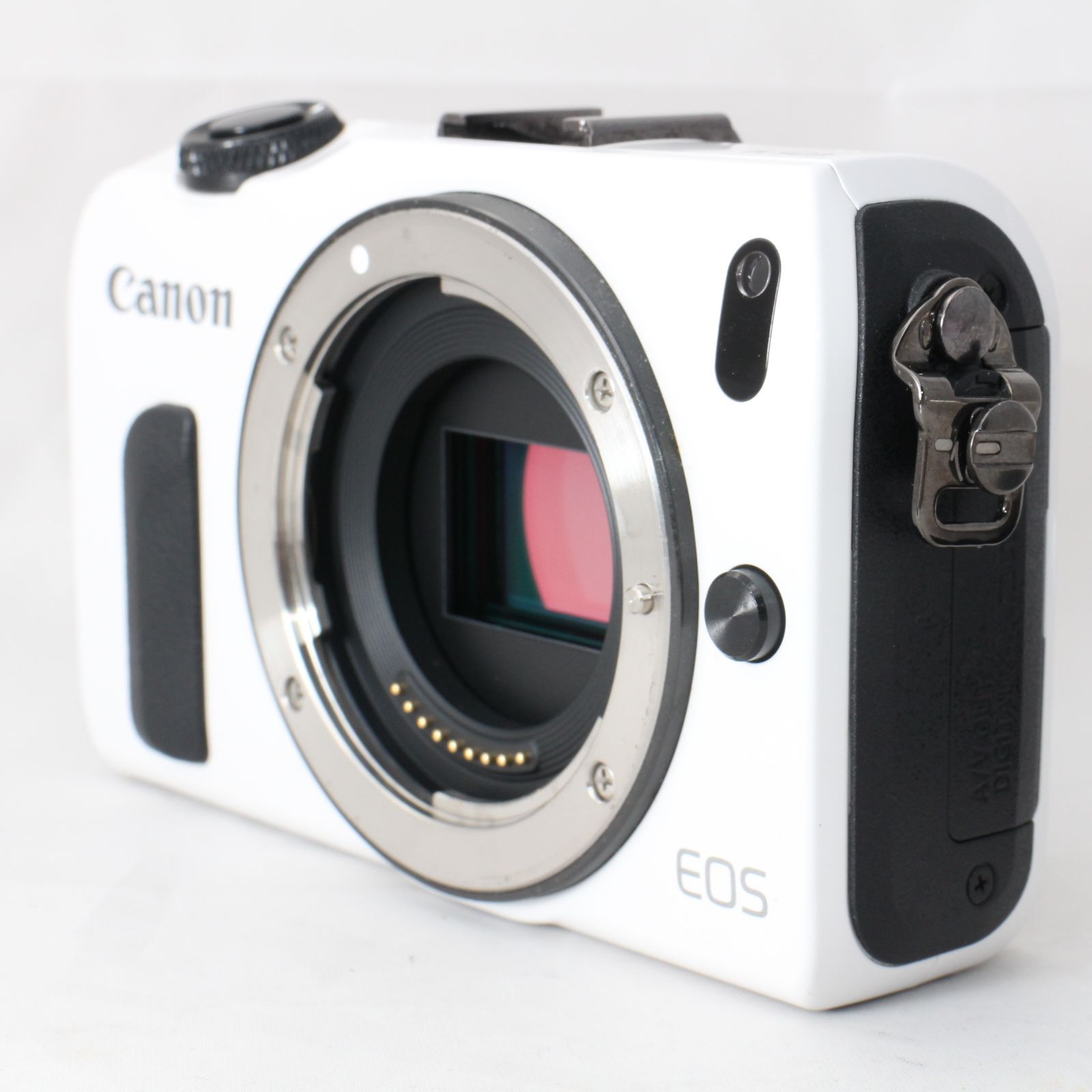 Canon ミラーレス一眼カメラ EOS M ボディ ホワイト キヤノン 4339