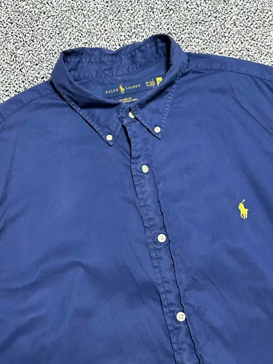 ポロ 最新バージョン ネイビー 長袖 シャツ