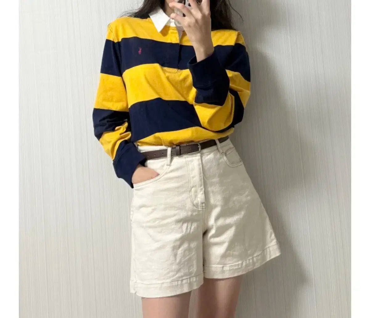 ポロ BOYS PLANET ボイプラ ラグビーシャツ みつばち xl