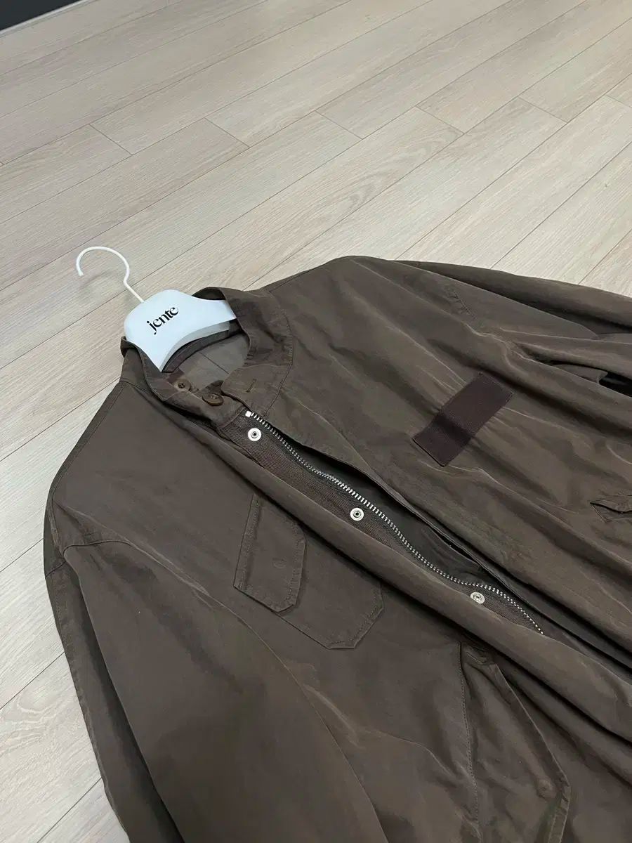 S Years ago フィッシュテール パーカ ブラウン