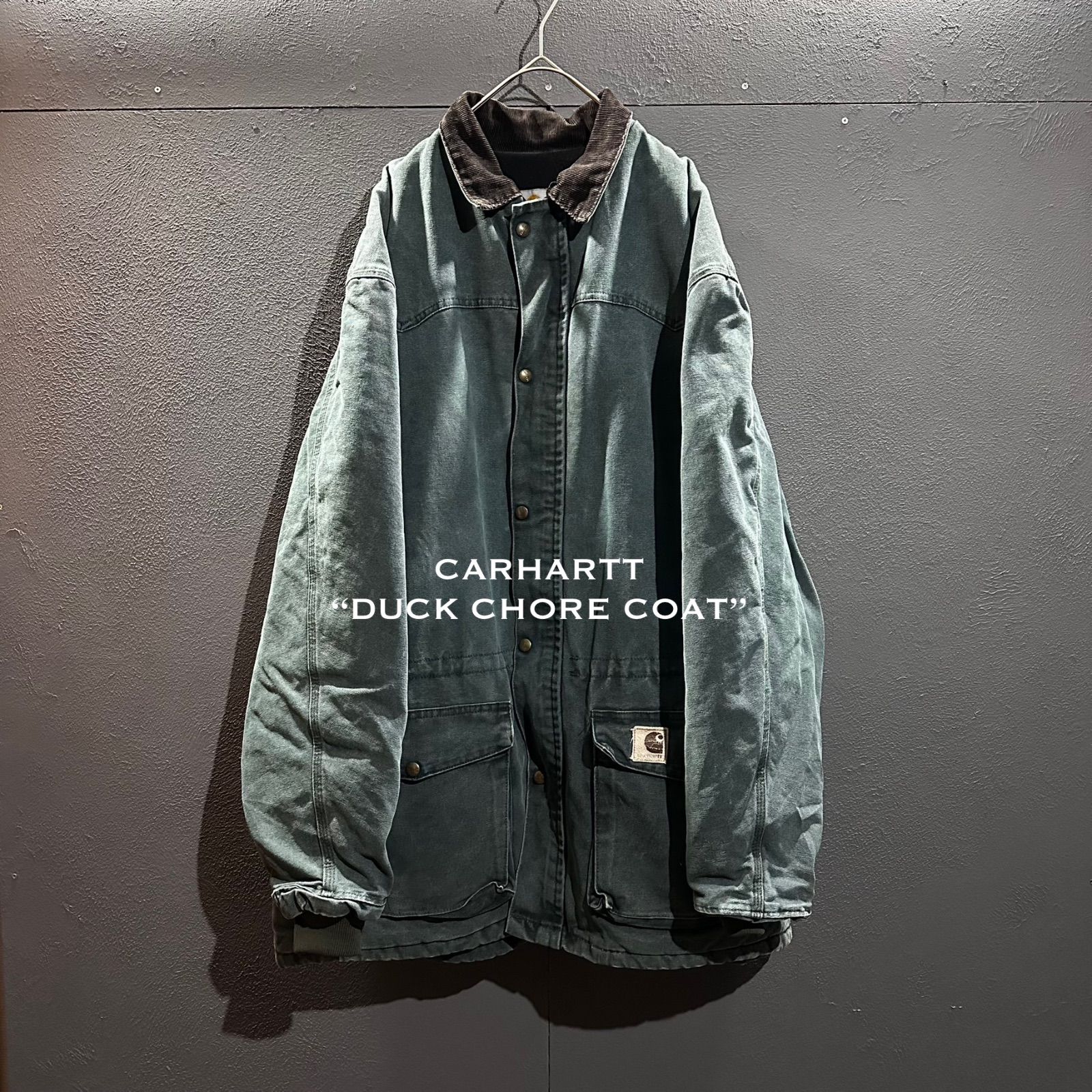 carhartt 90s C02 Duck Chore Coat 2XL ミシガンチョアコート ブランケットライナー