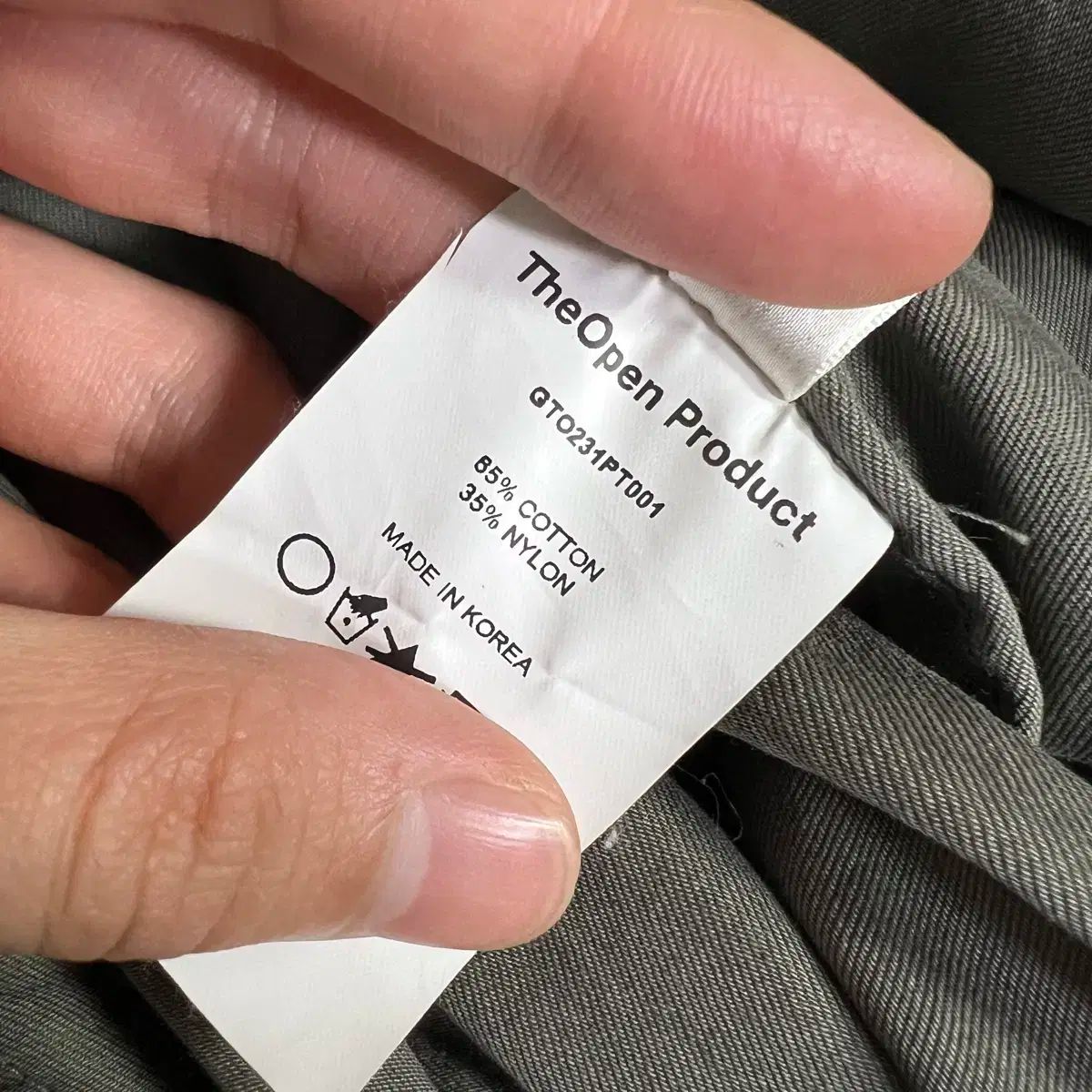 open yy 1サイズ Rolled Waist Cargo pants WWW_DECORATOM_COM_BR