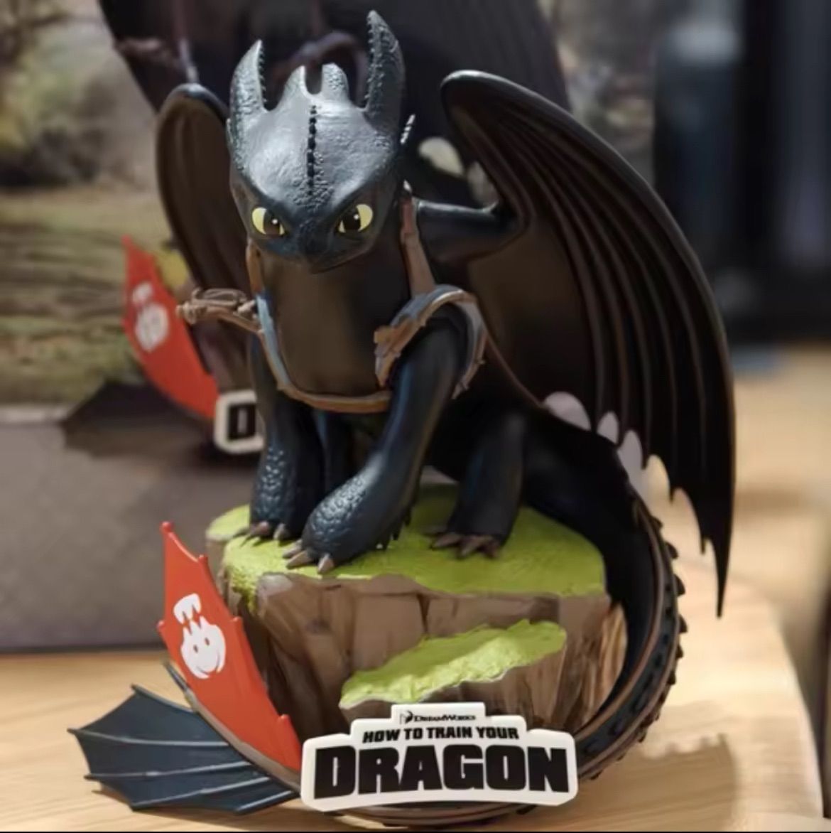 即納】 ビーストキングダム ヒックとドラゴン トゥース フィギュア D