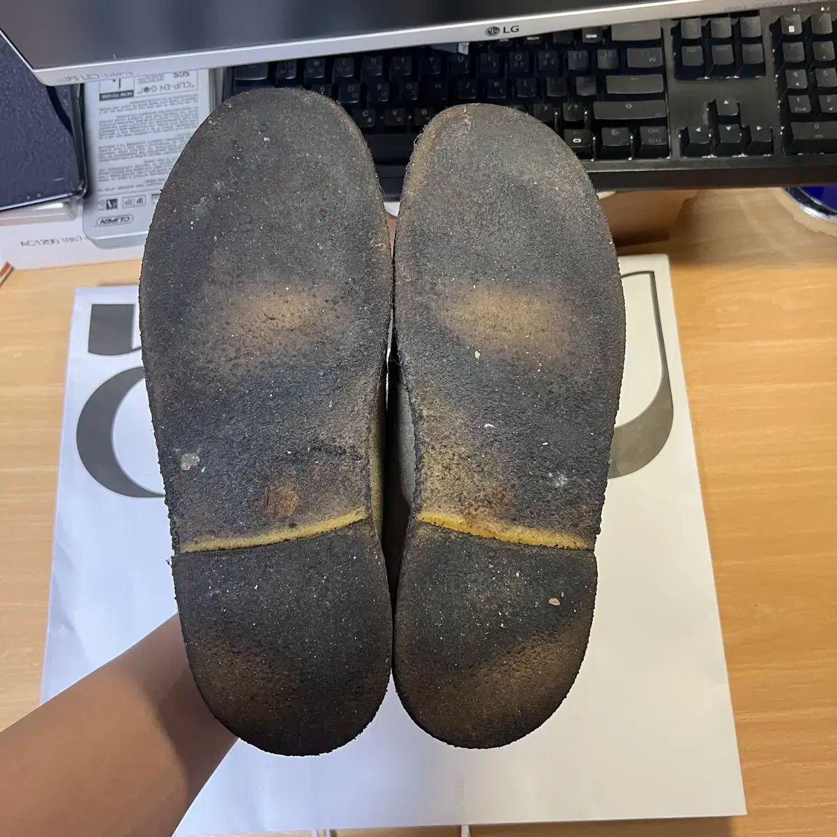  クラークス デザートブーツ uk 8 その他 ブーツ 革靴