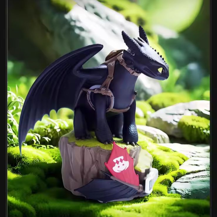 即納】 ビーストキングダム ヒックとドラゴン トゥース フィギュア D