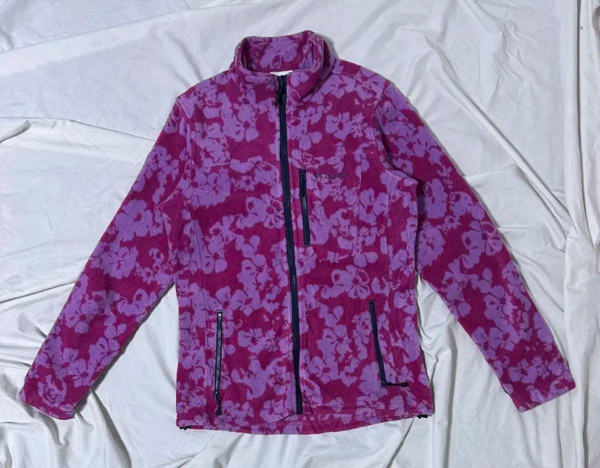 コロンビア フローラル パータン フリース