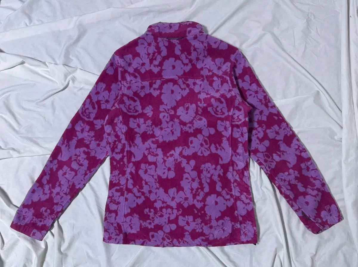 コロンビア フローラル パータン フリース