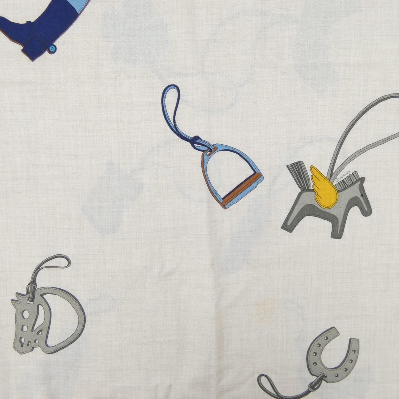  エルメス HERMES ET GRIS レクタングル STOLE その他 アクセサリー