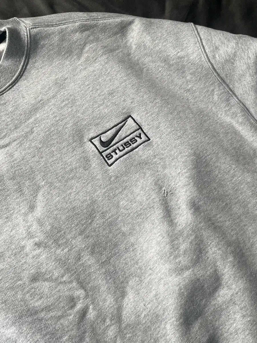 ナイキ x STUSSY スウェットシャツ グレー XL