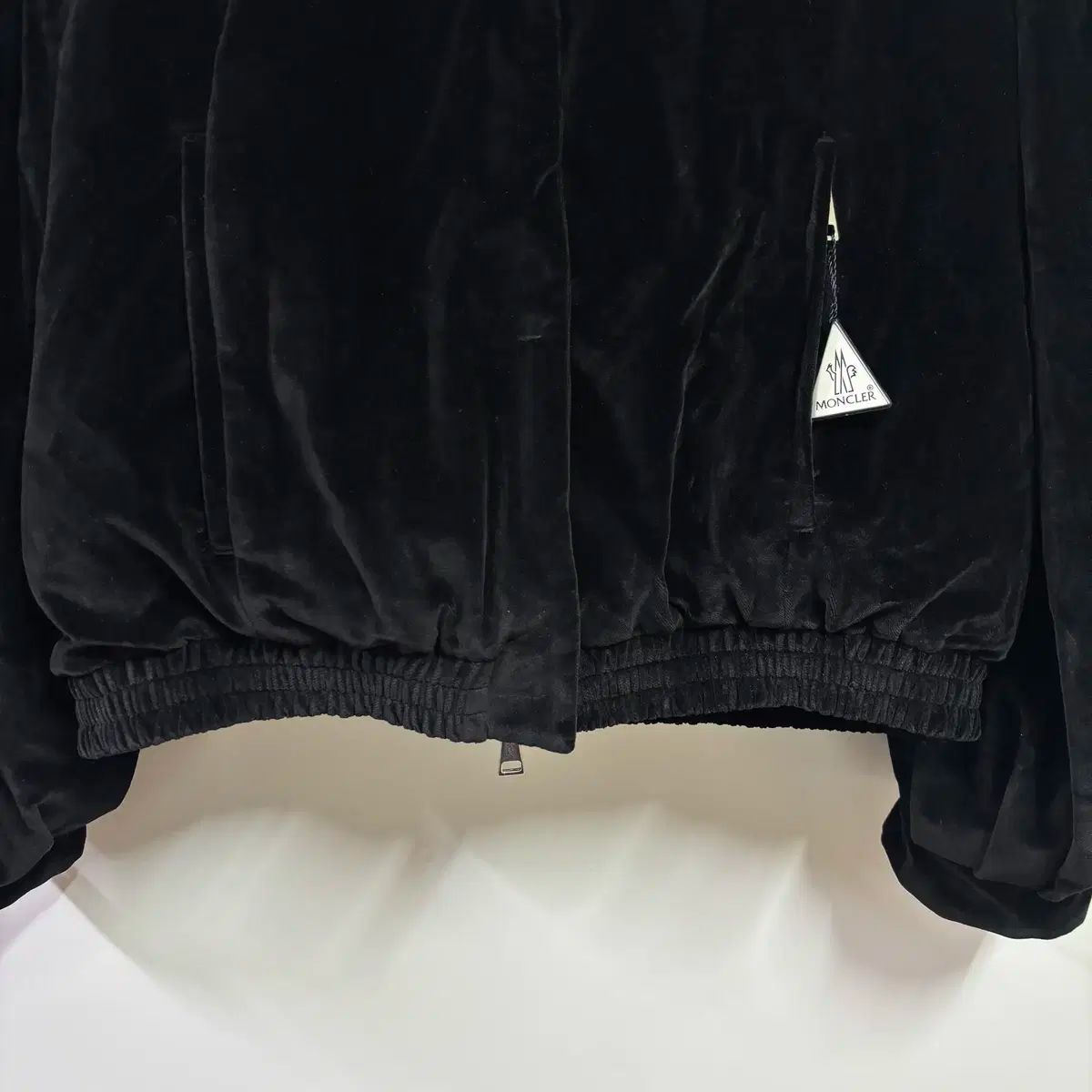 軽快な 1 モンクレール x シモーネ ロシャ ツアーベルベット ダウン ジャケット