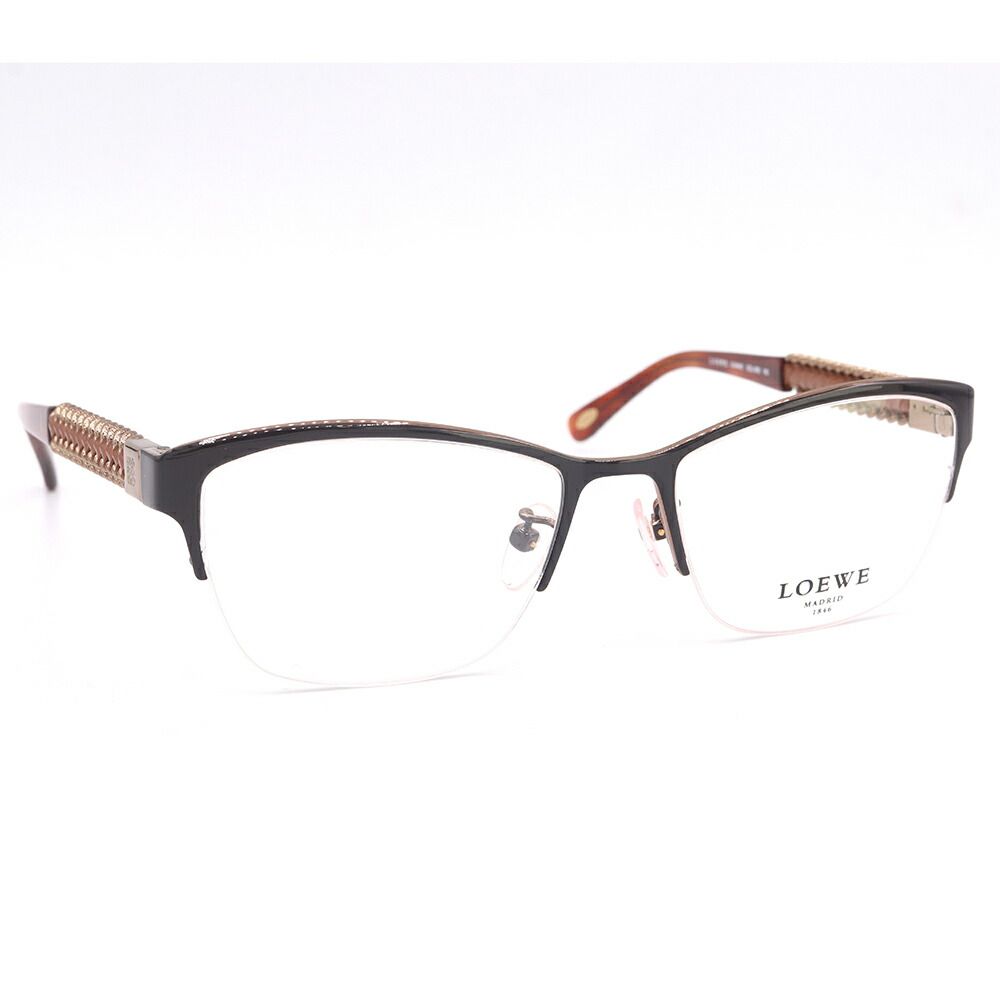 ロエベ メガネフレーム アナグラム VLW442 クリア