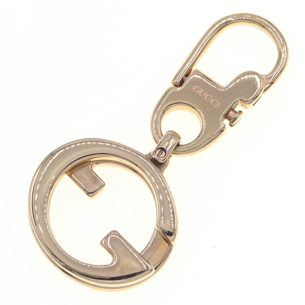 グッチ キーホルダー ダブルG ゴールド メタル