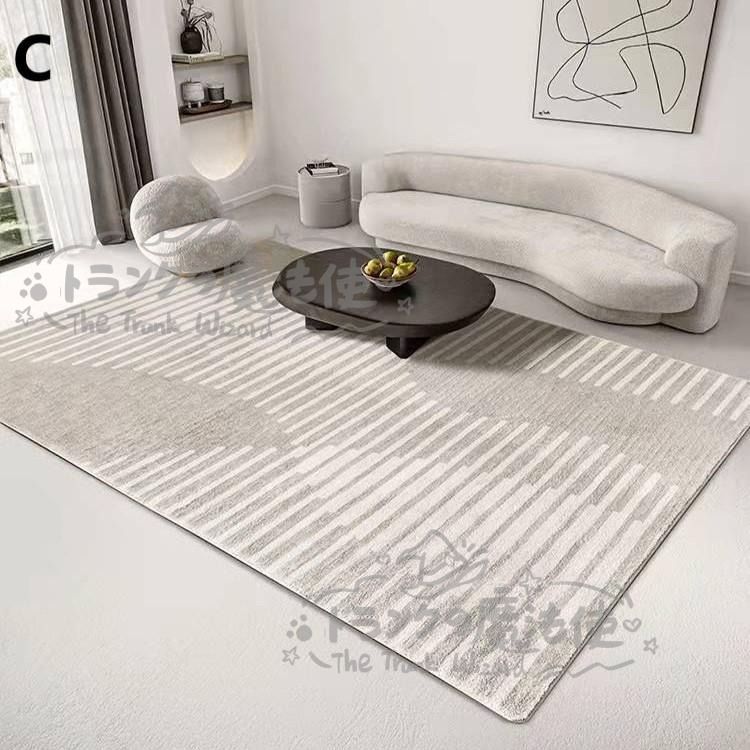 カーペット 北欧 シンプル モダン 300 x 200 おしゃれ かわいい インテリア フロアマット 滑り止め ショートパイル ラグ 絨毯 リビング CCDT1031p063 MARWIL-DEMENAGEMENTS_CH