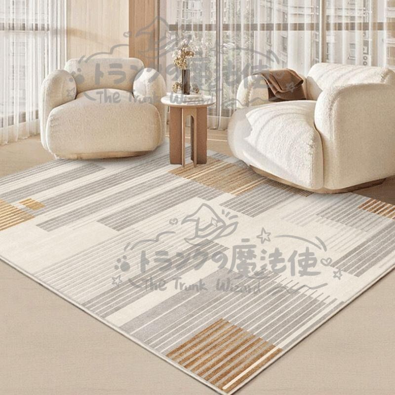 カーペット 絨毯 ラグ 300cm×200cm 280cm×180cm ホテルライク インテリア おしゃれ 洗える マット シンプル モダン 韓国インテリア 幾何学 抽象柄 5デザイン CCDT1031p019