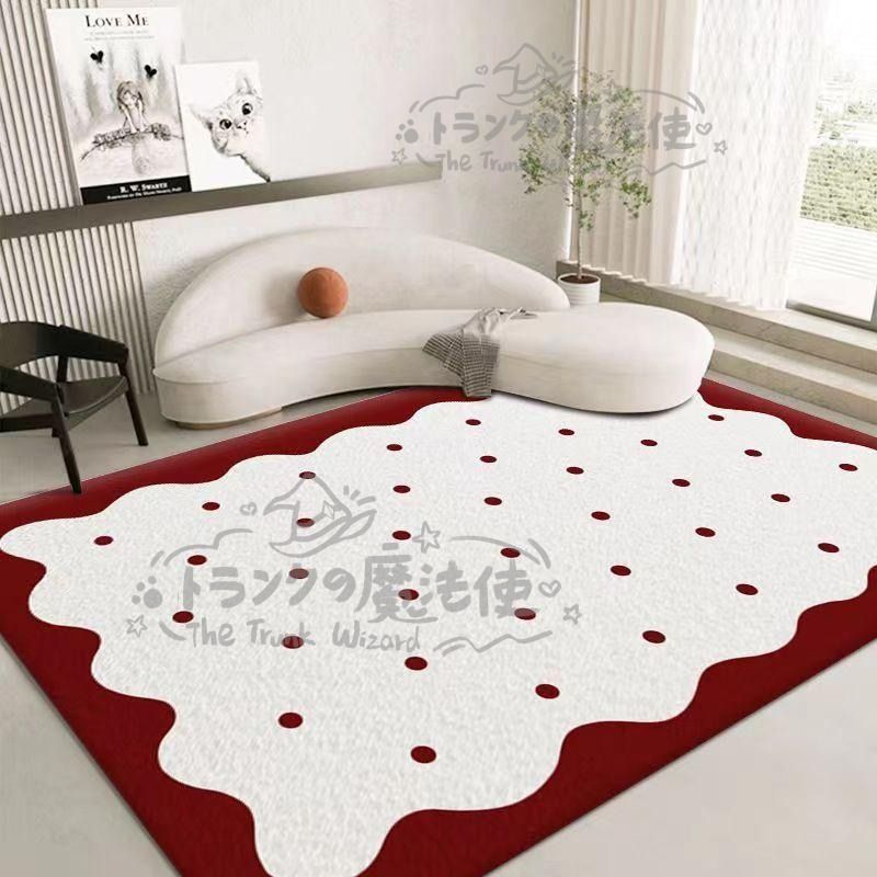 カーペット オールシーズン ベルベット調 生地 フロアマット おしゃれ かわいい インテリア ショートパイル 300x200 洗える 滑り止め 付き CCDT1031p056