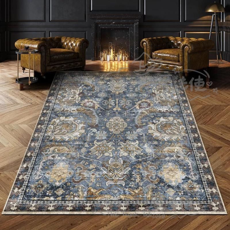 カーペット 敷物 ペルシャ風 200cm×140cm おしゃれ インテリア 絨毯 じゅうたん 洗える マット ラグ レトロアメリカン CCDT1031p147