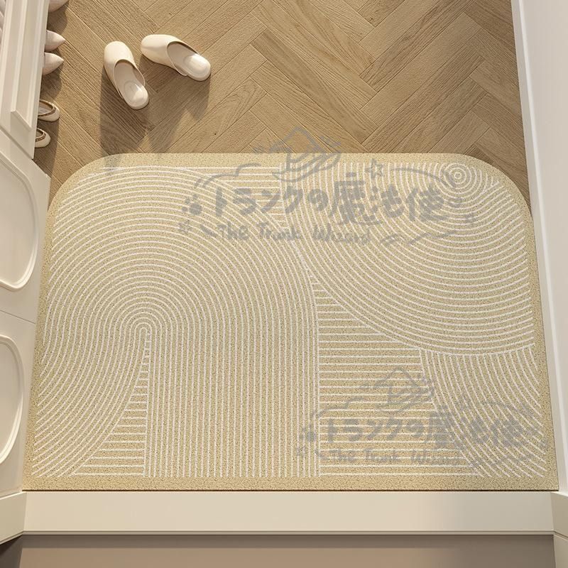 玄関マット 屋外 室内用玄関マット ドアマット 滑り止め 洗えるお手入れ簡単 おしゃれ 大判 モダン 泥落とし フリーカット エントランス CCDT1031p072