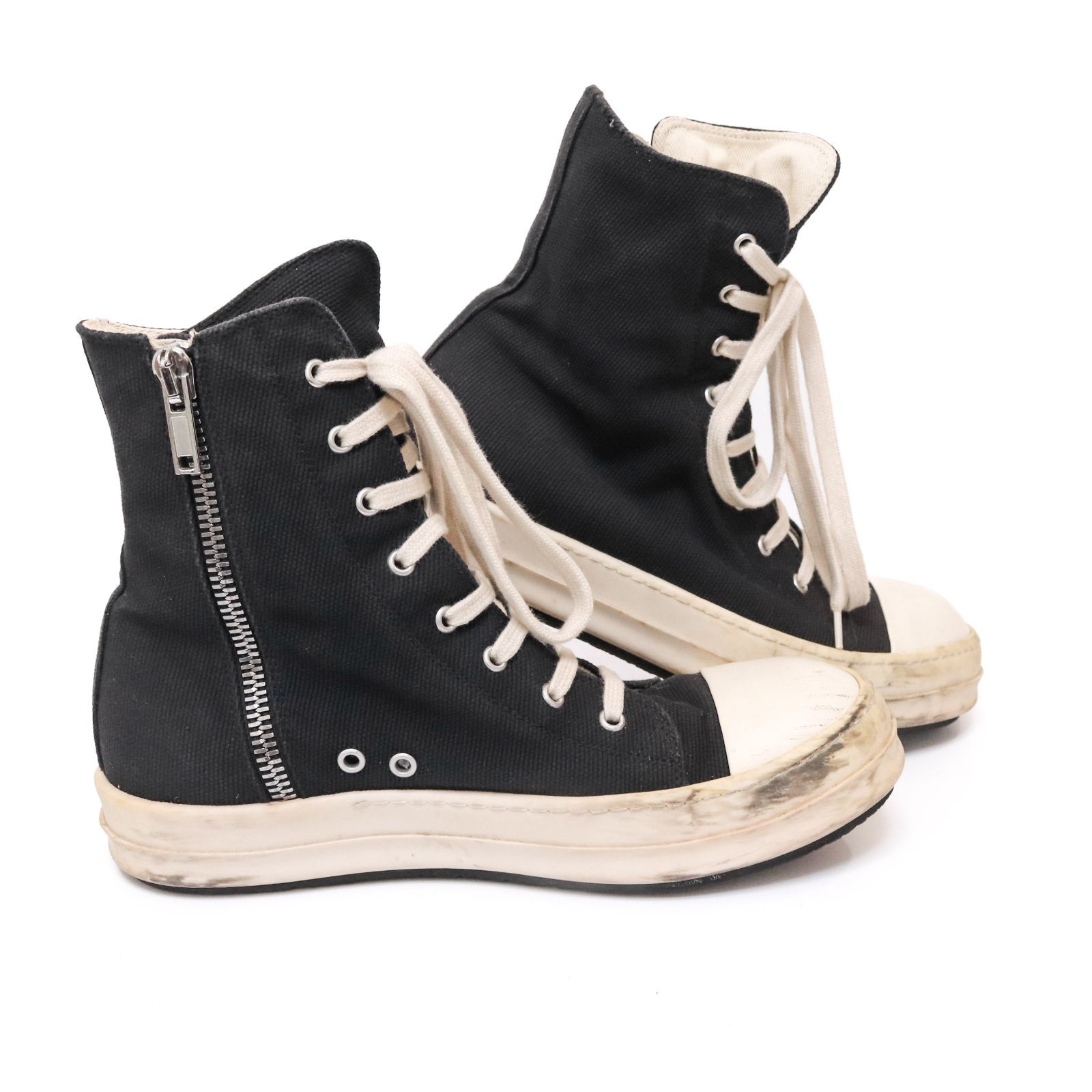 リックオウエンス スニーカー ハイカット シューズ ダークシャドウ