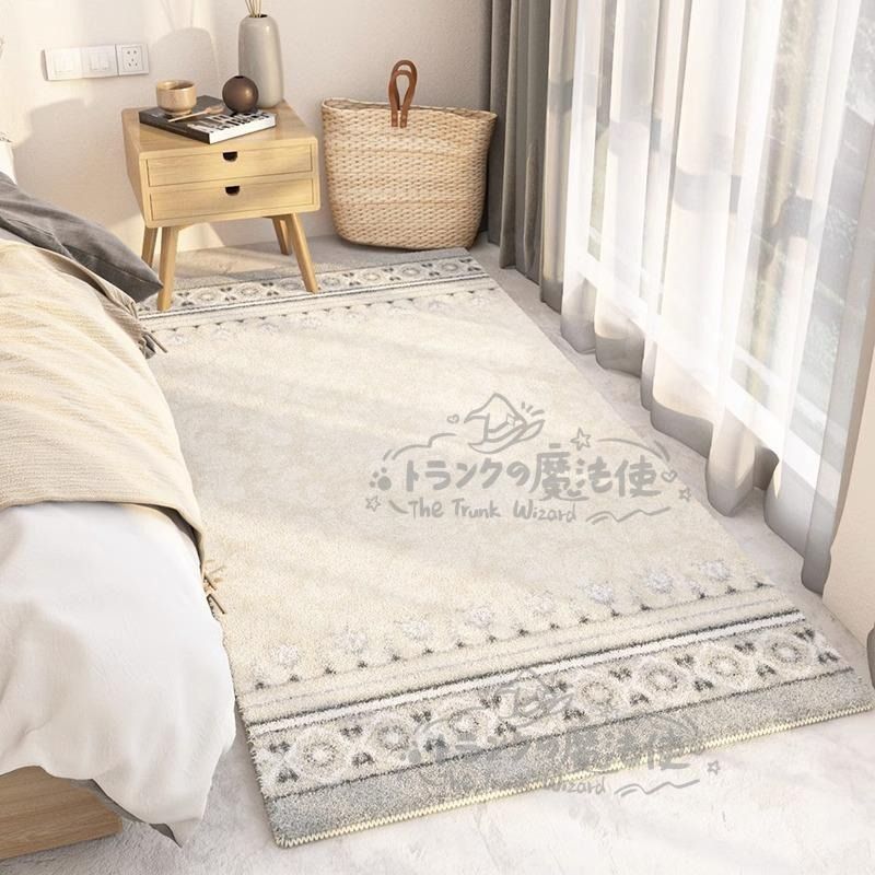 カーペット ペルシャ柄 カシミア調 生地 フロアマット おしゃれ かわいい インテリア ホルムアルデヒドフリー お手入れ 簡単 寝室 リビング CCDT1031p042