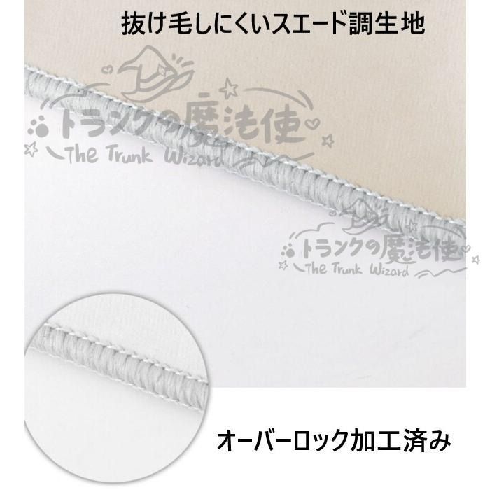 カーペット 楕円形 スエード調 生地 おしゃれ インテリア 北欧 ラグ フロアマット オーバーロック加工 滑り止め リビング 250x200 300x200 CCDT1031p050 MARWIL-DEMENAGEMENTS_CH