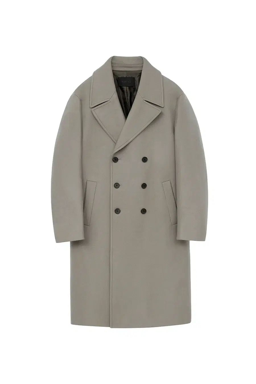 INSILENCE インサイレンス MTR ダブル ブレステッド コート モカ グレー