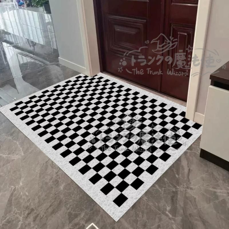 玄関マット ラグ