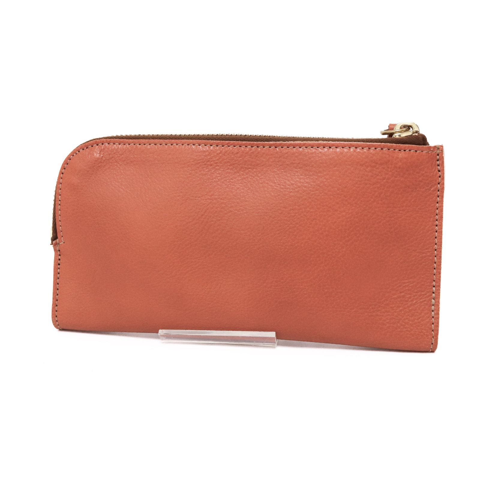 イルビゾンテ 長財布 ロングウォレット 折り財布 ナチュラル キャメル レザー 本革 ILBISONTE