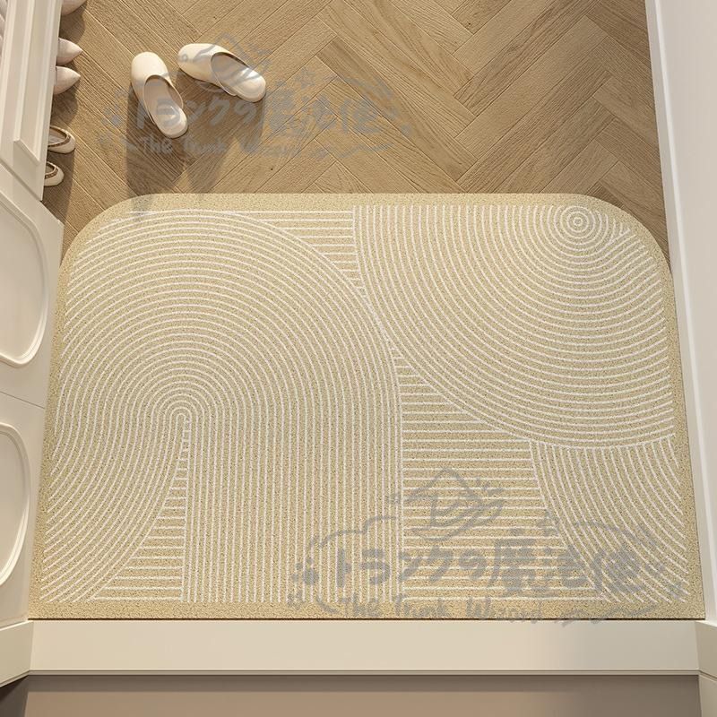 玄関マット 屋外 室内用玄関マット ドアマット 滑り止め 洗えるお手入れ簡単 おしゃれ 大判 モダン 泥落とし フリーカット エントランス CCDT1031p071