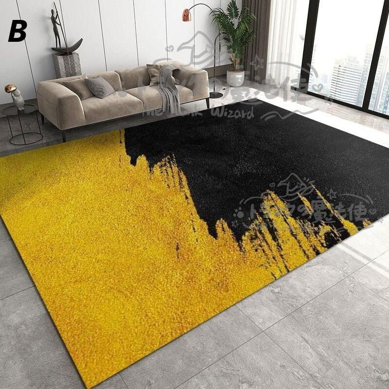 カーペット ユニーク グラデーション カラー 200cm × 160cm 200cm