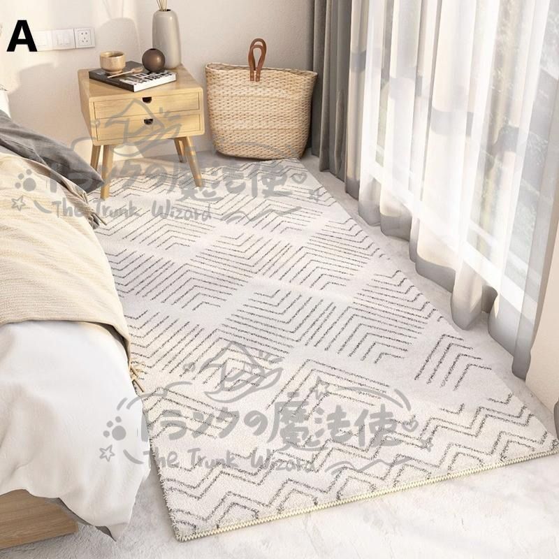 カーペット モロッコ柄 カシミア調 生地 フロアマット おしゃれ かわいい インテリア ホルムアルデヒドフリー お手入れ 簡単 寝室 リビング CCDT1031p044