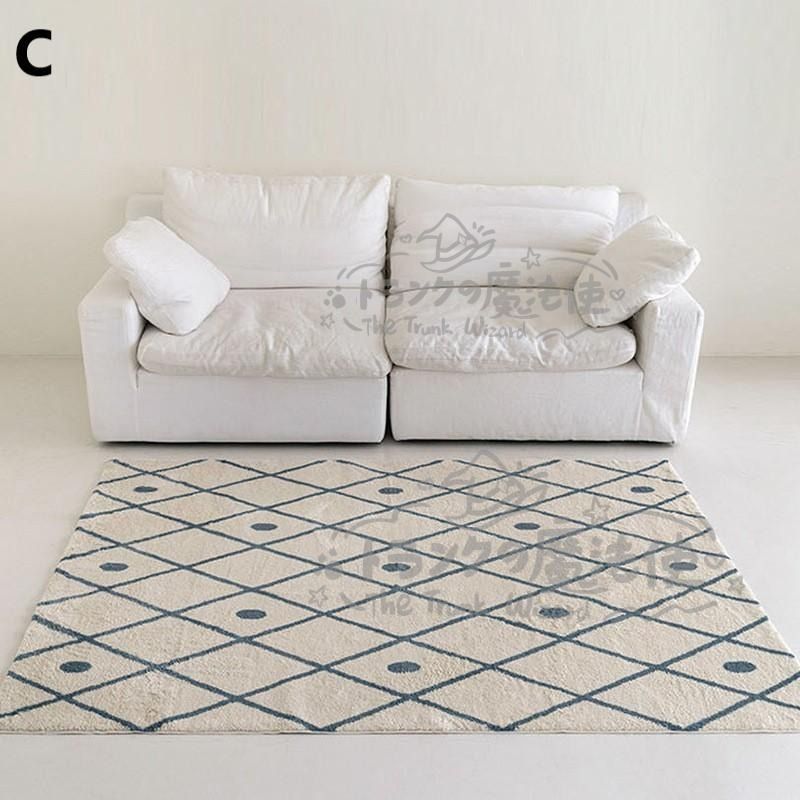 カーペット 北欧風 シンプル スタイル おしゃれ かわいい インテリア モダン スタイリッシュ 160x120 滑り止め 付き オーバーロック加工 CCDT1031p058 MARWIL-DEMENAGEMENTS_CH