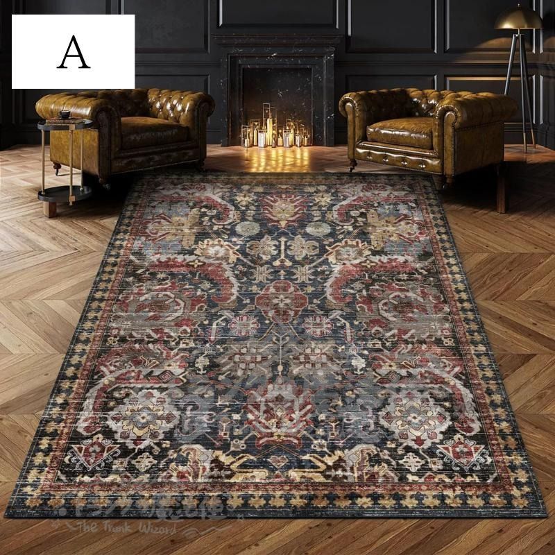 カーペット 敷物 ペルシャ風 230cm×160cm おしゃれ インテリア 絨毯 じゅうたん 洗える マット ラグ レトロアメリカン CCDT1031p145