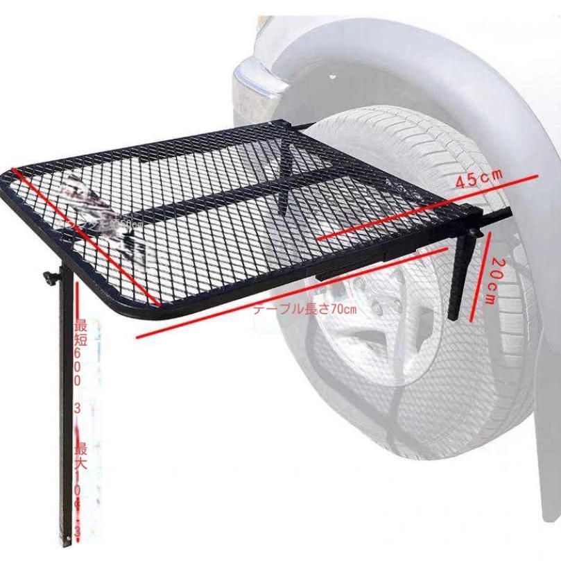 Tire Table車タイヤテーブル屋外キャンプテーブルポータブルテーブル BILLOVLOGS_CO_UK