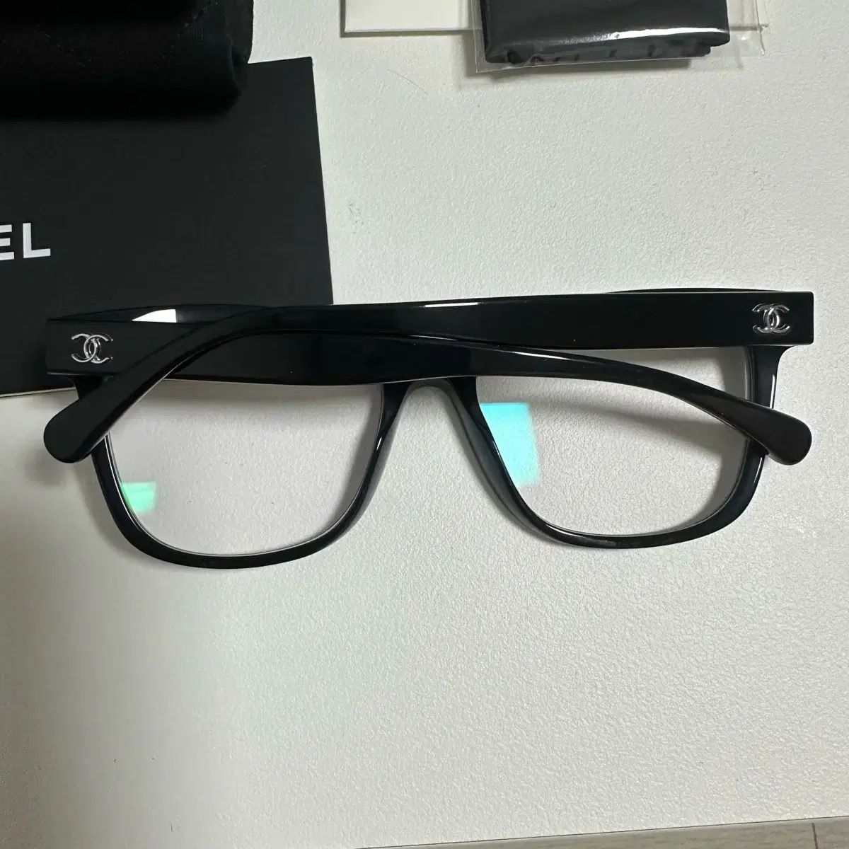 シャネル CC スペル ロゴ メガネ 3392 C501 53mm