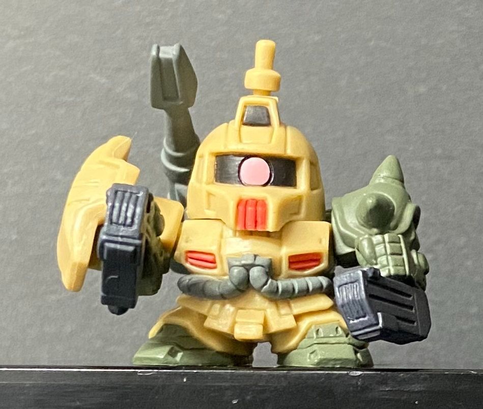 SDガンダム　ガン消し　５１体まとめ売り SDガンダム ガン消し フルカラー ステージ51 ザク・キャノン 《3子11