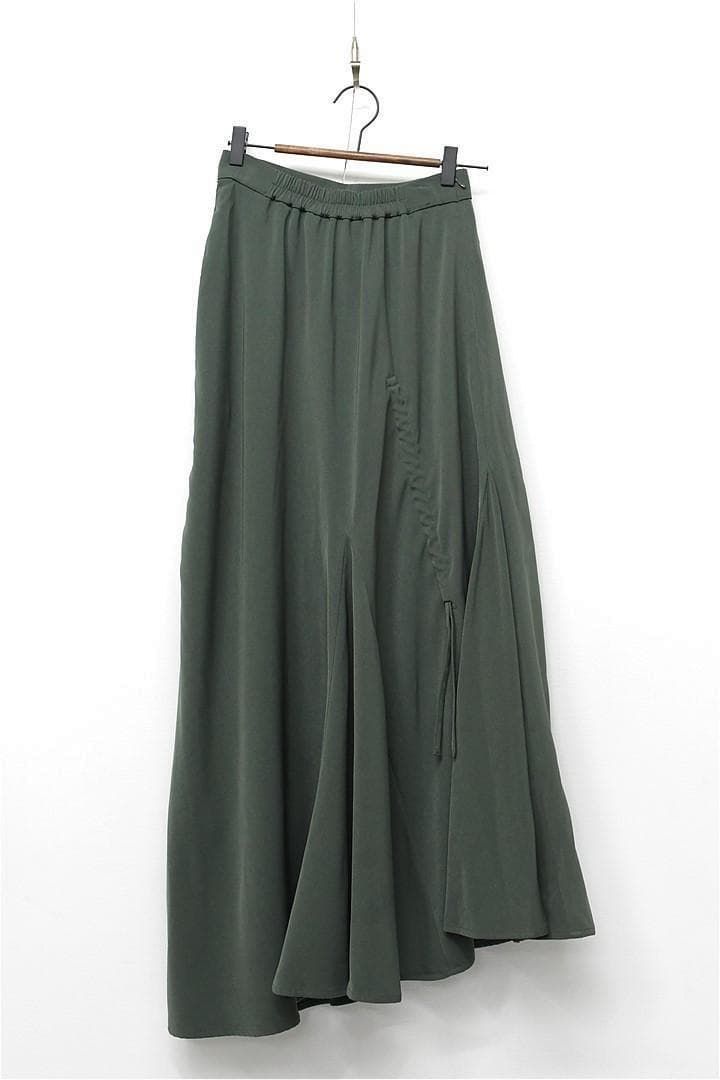 アシメギャザースカート アシンメトリー