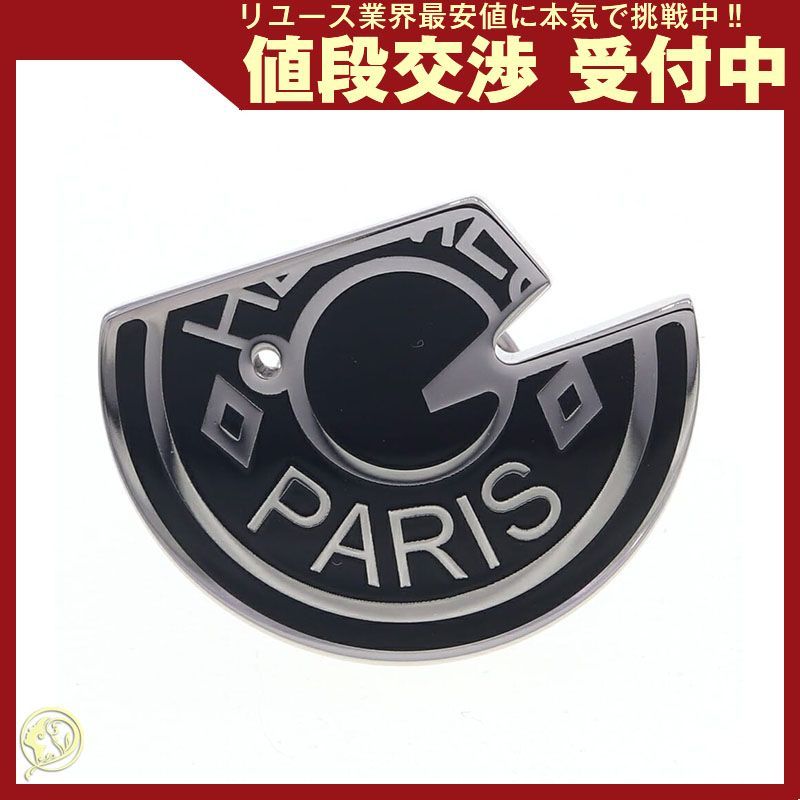 エルメス バッジ カルーゼル H077327 ブラック